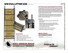 MW EVA Litter 23S with Case - Product Information Sheet