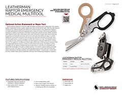 Leatherman Raptor - Product Information Sheet