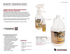 SoRite Disinfectant - Product Information Sheet
