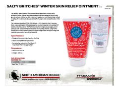 Salty Britches Winter Skin Ointment (2 oz) - Product Information Sheet