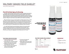 Military Grade Field Shield - Product Information Sheet