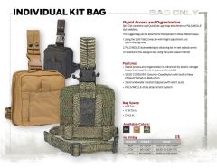 Individual Kit BAG ONLY Product Info Sheet 
