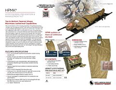 NAR Hypothermia Prevention and Management Kit (HPMK) - Product Information Sheet