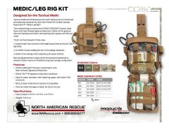 Medic Leg Rig Kit Product Info Sheet