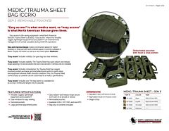 Medic Trauma Sheet - Product Information Sheet