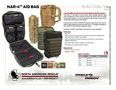 NAR-4 Aid BAG ONLY - Product Information Sheet
