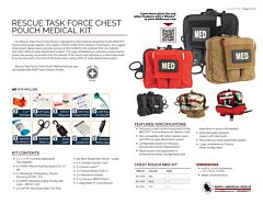 RTFCPouchMedicalKit - Product Information Sheet