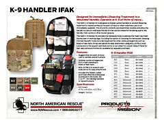 K-9 Handler IFAK Product Information Sheet