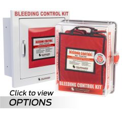 Public Access Bleeding Control Stations - 8-Pack Vacuum Sealed