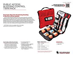 Public Access Bleeding Control Twin Pack - Product Information Sheet
