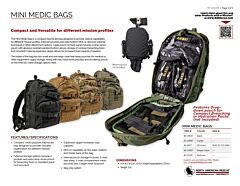 Mini Medic Bags - Product Information Sheet