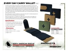 Every Day Carry Wallet - Product Information Sheet