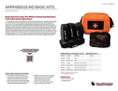 Amphibious Aid Basic Kits - (Watertight) - Product Information Sheet