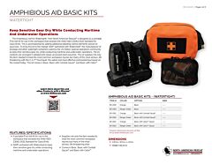 Amphibious Aid Kit Product Information Sheet