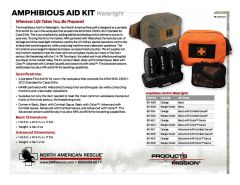 Amphibious Aid Kit - (Watertight) - Product Information Sheet