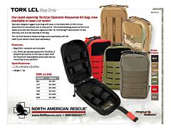 Tactical Operator Response Kit (TORK LCL) - Bag Only - Product Information Sheet