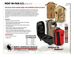 ROO Mini First Aid Kit (M-FAK LCL) - Bag Only - Product Information Sheet