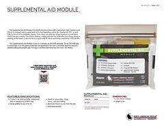 Supplemental Aid Module - Product information Sheet