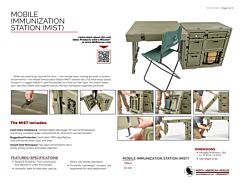 Mobile Immunization Station-MIST- Product Information Sheet