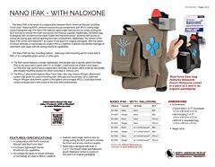 Nano IFAK - with Naloxone - Product Information Sheet