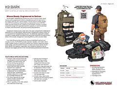 K9 BARK (Battlefield and Recovery Kit) - Product Information Sheet