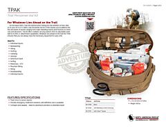 Trail Personnel Aid Kit (TPAK) - Product Information Sheet