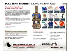 TCCC IFAK Trainer Product Information Sheet