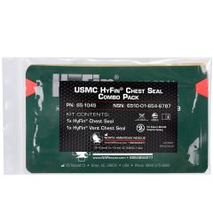 USMC HyFin Chest Seal Combo Pack