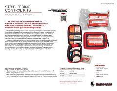 STB Bleeding Control Kit - Nylon - Product Information Sheet