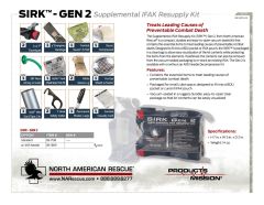 Supplemental IFAK Resupply Kits - Gen 2 - Product Information Sheet