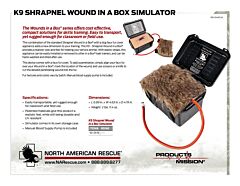 K9 Shrapnel Wound in a Box - Product Information Sheet