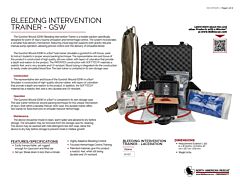 93-1117 BLEEDING INTERVENTION TRAINER - GSW