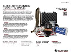 93-1118 BLEEDING INTERVENTION TRAINER - Shrapnel