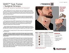 SMRT Task Trainer - Surgical Airways - Product Information Sheet