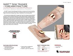 SMRT Task Trainer - Forearm Fracture - Product Information Sheet