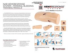 NAR HEMORESPONSE SYSTEM - FEMORAL INJURY - Prod Info Sheet
