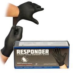 Responder Nitrile Gloves - Black