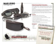 NAR IPRO Tactical Goggle System Product Information Sheet