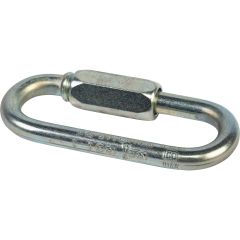 Screw Lock Carabiner - 7mm Oval (Quick Link SS)