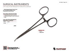 NAR Surgical Instruments - Product Information Sheet