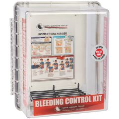 Public Access Bleeding Control Clear Wall Case