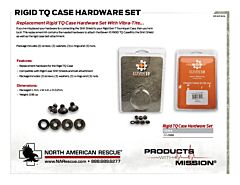 Rigid TQ Case Replacement Hardware Set with Vibra-Tite - Product Information Sheet