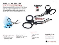 Responder Shears - Product Information Sheet