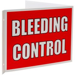 3-Way Bleeding Control Sign