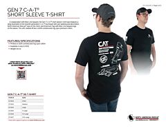 Gen 7 C-A-T® Short Sleeve T-Shirt - Product Information Sheet