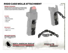 Rigid Case MOLLE Attachment Product Information Sheet
