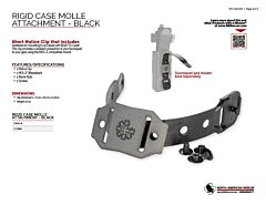 Rigid Case MOLLE Attachment - Product Information Sheet