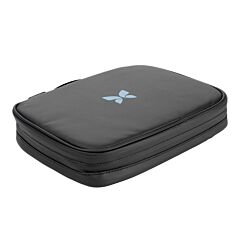 Butterfly Ultrasound Soft Case - closed, laying down, right facing