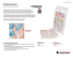 DermaQuik<sup>®</sup> Sport & Extreme (3Pk) - Product Information Sheet