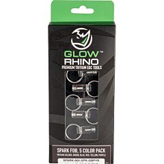 FOB, GLOW RHINO - SPARK MICRO - GBPYR TRITIUM (5 PACK)